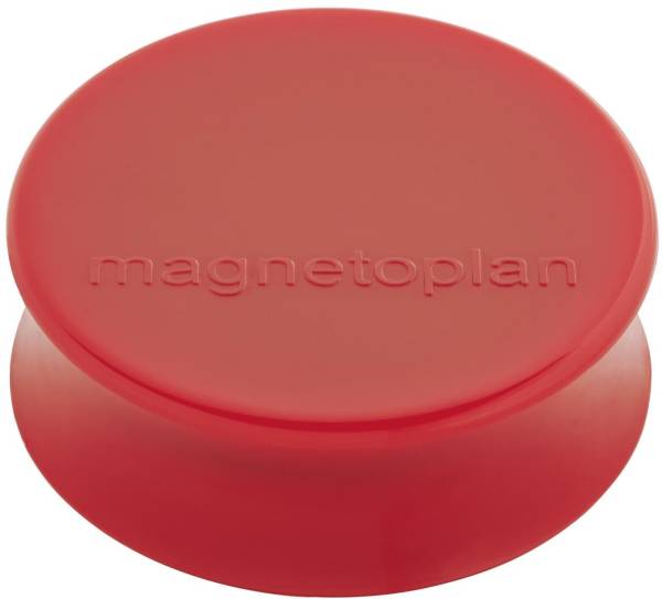 Magnet Ergo Large 10 Stück rot 34mm MAGNETOP. 1665006