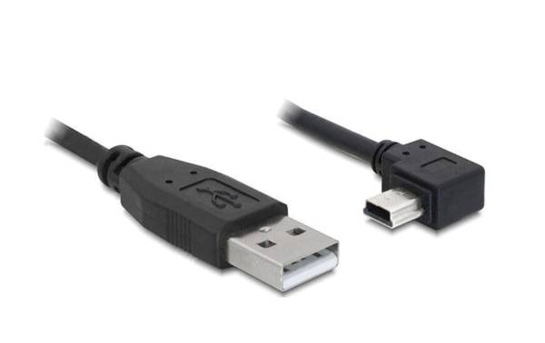 Delock USB 2.0-Kabel USB A – Mini-USB B 1 m