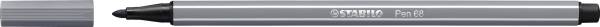 Fasermaler Pen 68 1mm dunkelgrau STABILO 68/96
