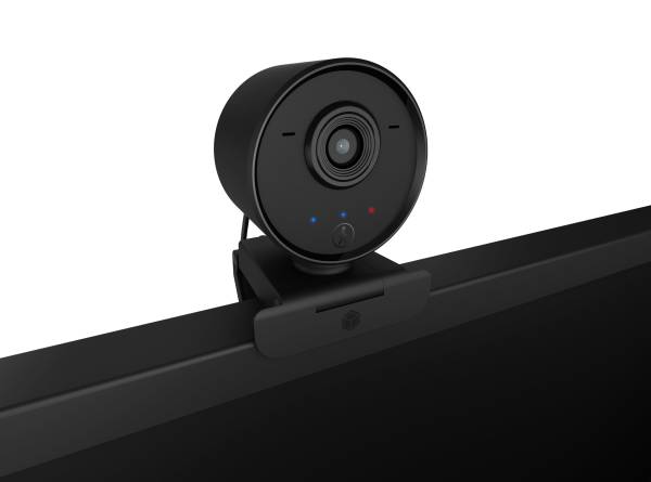 ICY BOX Full HD Webcam mit FB und IB-CAM502-HD KI Autotracking &amp; 350°
