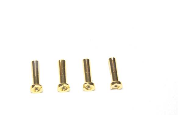 EP Stecker 4 mm Gold 90° für Hardcase Akku 4 Stück