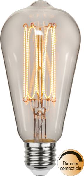 LED Leuchtmittel E27 ST64 Decoled Grace Clear