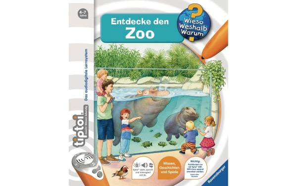 tiptoi Lernbuch WWW Entdecke den Zoo