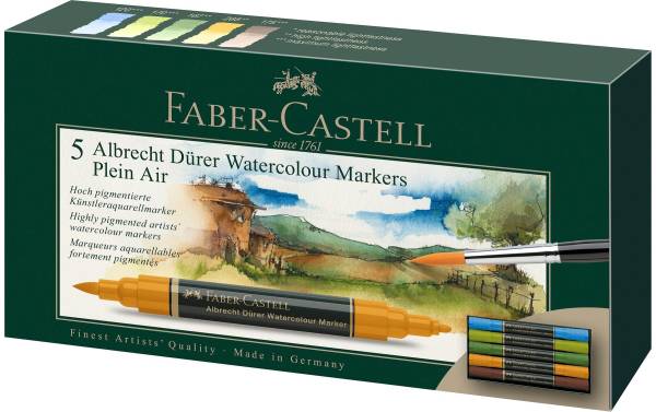 FABER-CASTELL Aquarellmarker ALBRECHT DÜRER, Plein Air