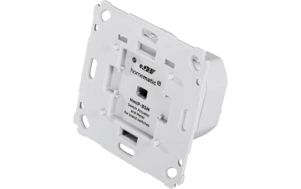 Homematic IP Smart Home Funk-Schalt-Mess-Aktor für Markenschalter