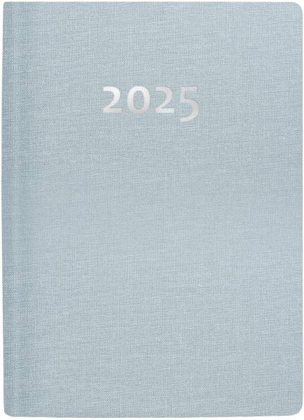 BIELLA Taschenagenda Rex 2025 825301060025 1W/2S hellblau ML 10.1×14.2cm