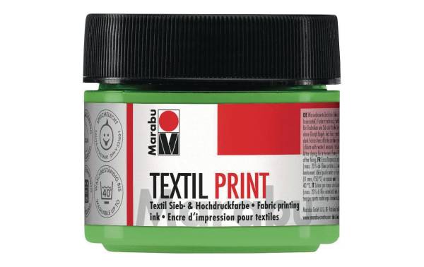 Marabu Textilfarbe "Textil Print", lichtgrün, 100 ml