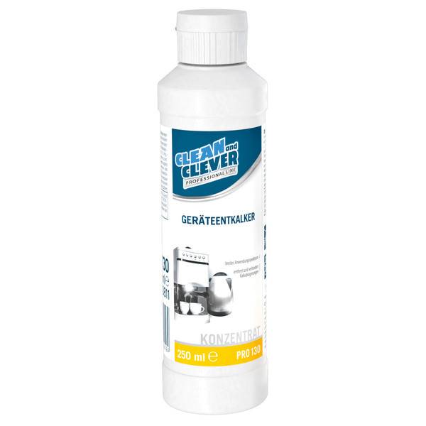 CLEAN and CLEVER Geräteentkalker PRO 130, 20 Flaschen à 250 ml