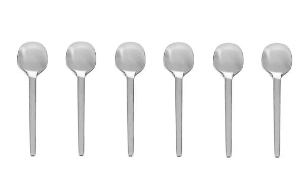 Leonardo Espressolöffel 6 Stück, Silber