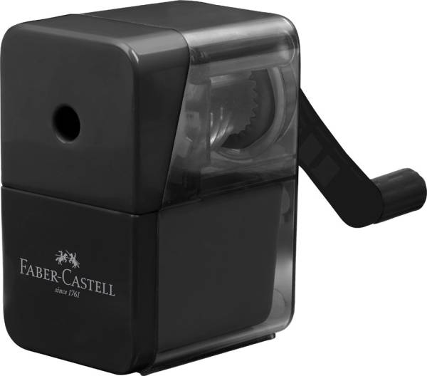 FABER-CASTELL Spitzmaschine, manuell, 1 Loch, schwarz