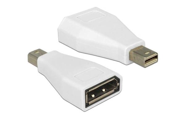 Delock Adapter Mini-Displayport – Displayport Weiss