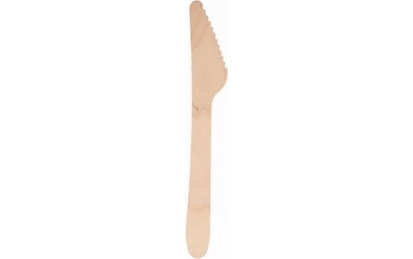PAPSTAR Holz-Messer "pure", Länge: 165 mm, 25er