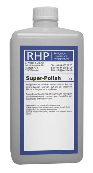 RHP Super Polish Pflegemittel für Edelstahl/ Aluminium