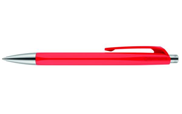 Kugelschreiber Infinite 888 rot sechseckig CARAN D&#039;ACHE 888.57