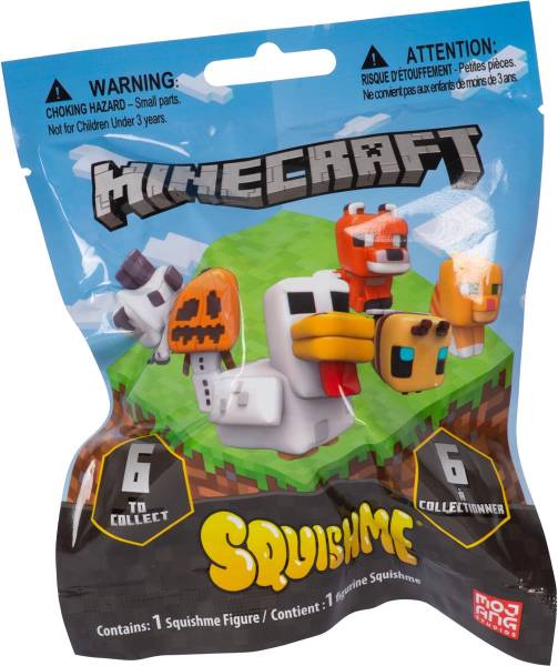 Minecraft Squishme S3 – assortiert