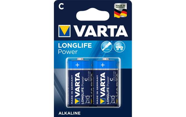 Batterie Longlife Power C/LR14, 2 Stück VARTA 491412141