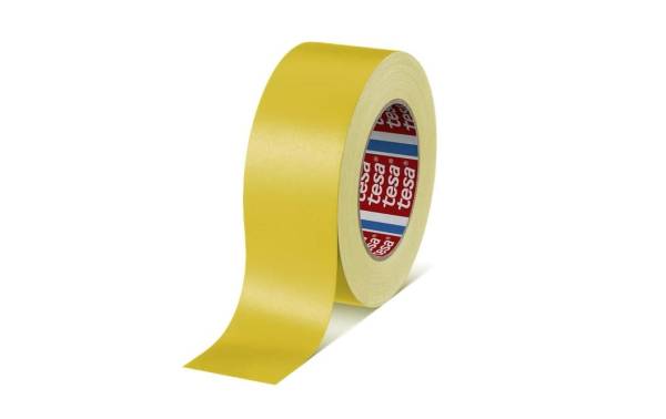 tesa Gewebeband 4651 Premium, 50 mm x 50 m, gelb