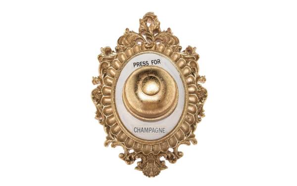Boltze Wanddekoration Champagne