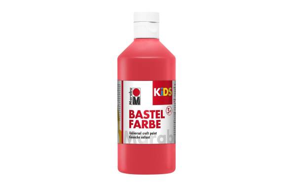 Marabu KiDS Bastelfarbe, 500 ml, kirschrot 031