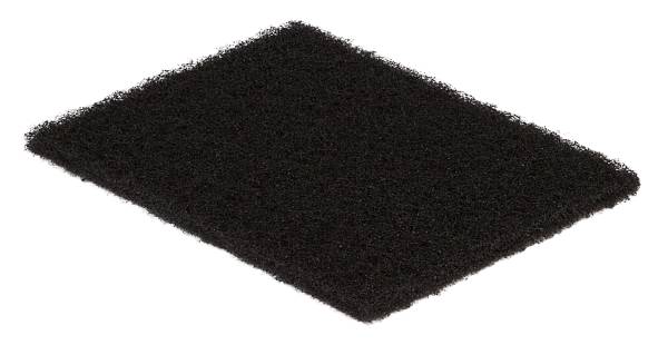 100x Vlies-Pad medium 10er schwarz 145x200x8mm