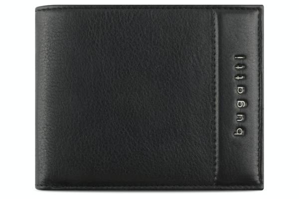 "Nome" Scheintasche mit Klappe, Querformat/ wallet horizontal, with flap