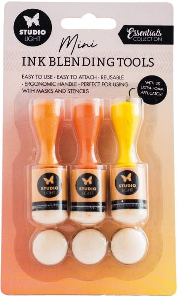 SIZZIX Farbmischwerkzeuge INKAP03 Pads 2 cm 6 Stück