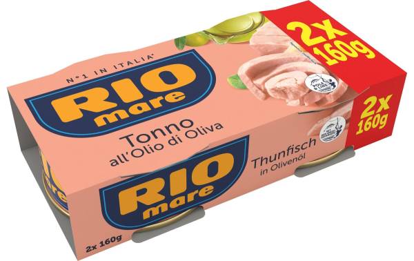 RIO mare Dose Thunfisch in Olivenöl 2 x 160 g