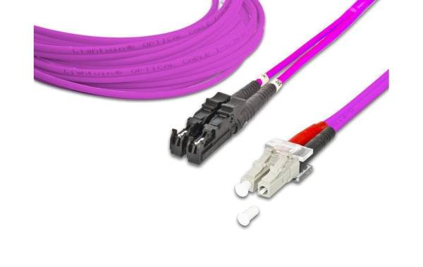 Lightwin LWL-Patchkabel E2000-LC, Multimode, OM4, 15m