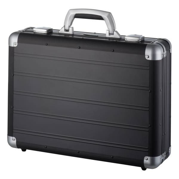 ALUMAXX Attaché-Koffer "VENTURE", Laptopfach, schwarz matt