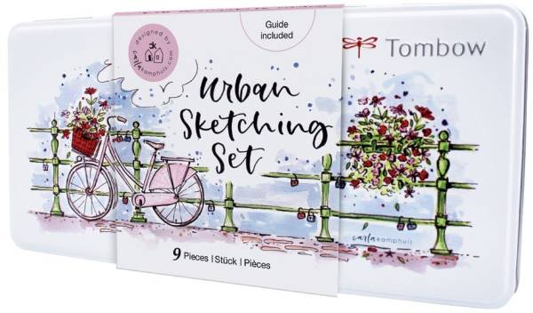 Tombow Urban Sketching Set, 10-teilig