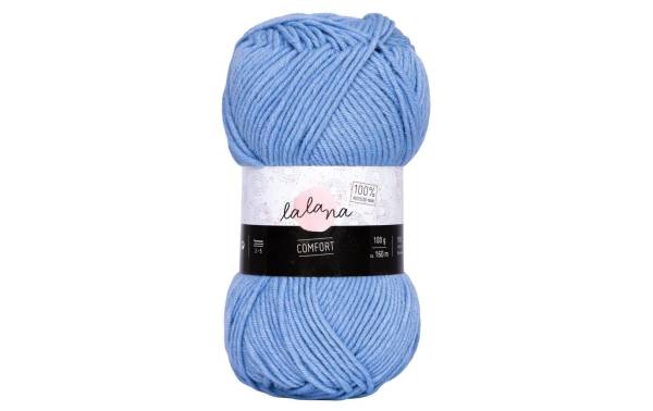 lalana Wolle Comfort 100 g, Hellblau