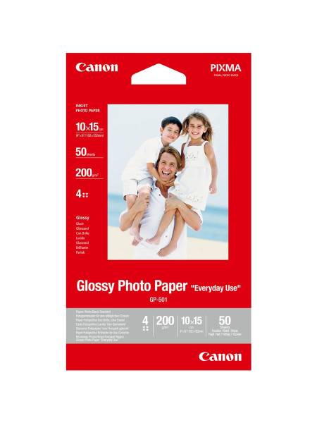 Glossy Photo Paper 10x15cm InkJet, Everyday 200g 50 Bl. CANON GP5014x6