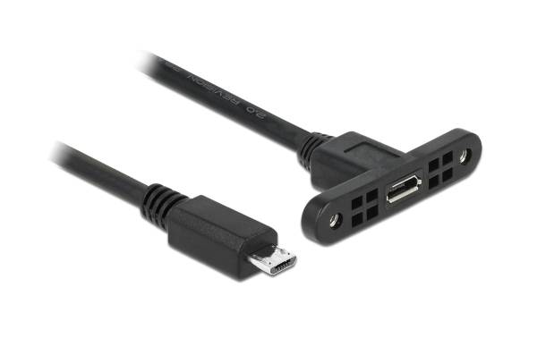Delock USB 2.0-Kabel Micro-USB B – Micro-USB B 1 m