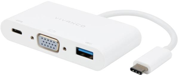 Adapter USB-C - VGA USB 3.1 VIVANCO 45386