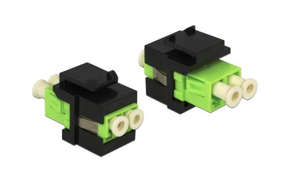 Delock Keystone-Modul LWL Multimode Duplex LC-LC, OM5