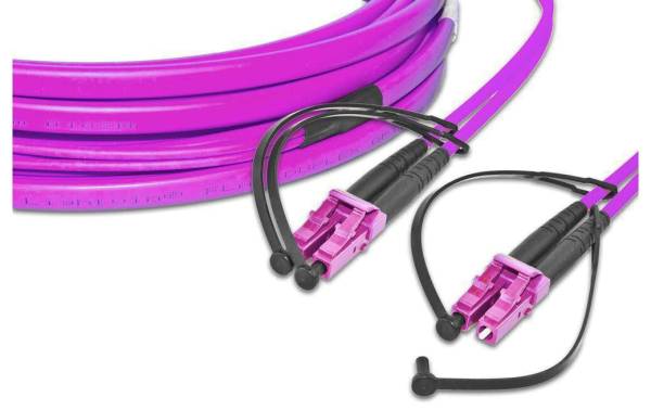 Lightwin LWL-Patchkabel LC-LC, Multimode, OM4, 5m