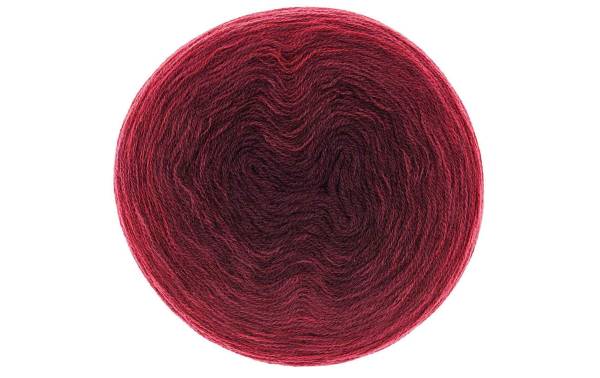 Rico Design Wolle Creative Wool Dégradé 200 g Bordeaux