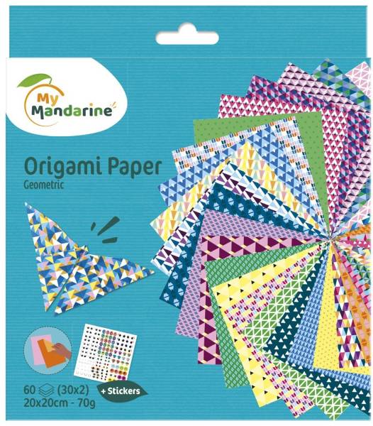 My Mandarine Origami-Faltblätter 'Geometric'