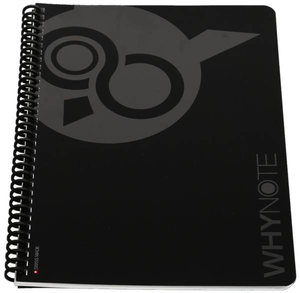 Notizbuch A4 starter-kit, schwarz WHYNOTE WNA4BOK01