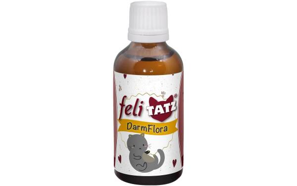 cdVet Katzen-Nahrungsergänzung feliTATZ DarmFlora, 50 ml