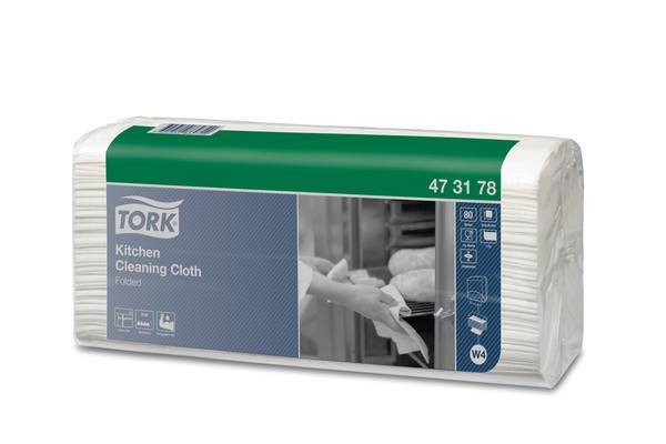 TORK 473178 Küchen-Reinigungstücher Weiß – W4