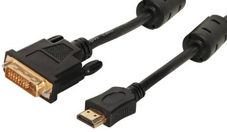 shiverpeaks BASIC-S HDMI – DVI-D 18+1 Kabel, Länge: 2,0 m