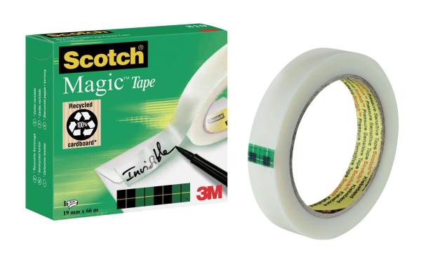 Magic Tape 810 19mmx66m unsichtbar SCOTCH 8101966K