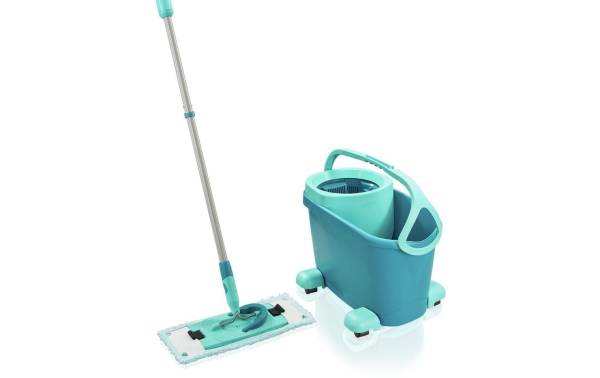 Leifheit Bodenwischer-Set Clean Twist M Ergo mit Rollen