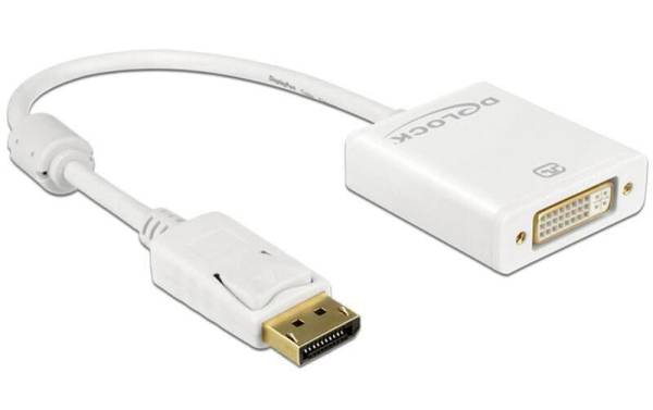 Delock Konverter DP – DVI-I Weiss