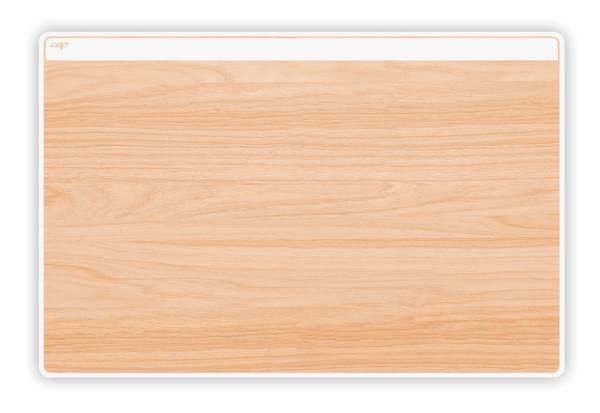 CEP Schreibunterlage 58.5×38.5cm 1008001021 weiss/buche