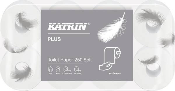 WC-Papier Katrin 100% Zellstoff