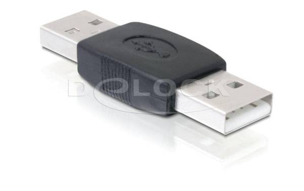 Delock USB 2.0 Adapter USB-A Stecker – USB-A Stecker
