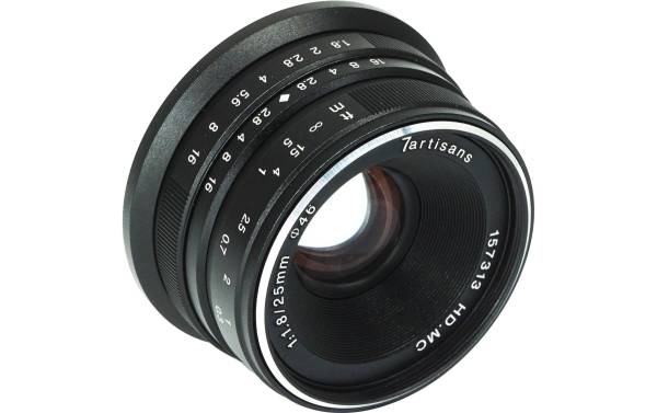 7Artisans Festbrennweite 25mm F/1.8 – MFT