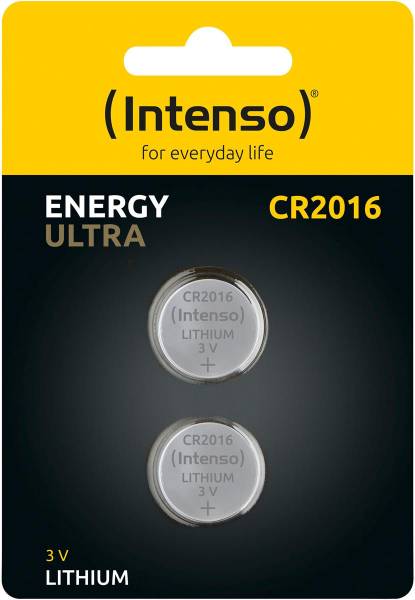 Energy Ultra CR 2016 lithium bc 2pcs blister INTENSO 7502412